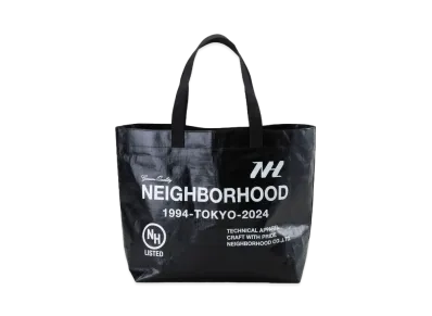 NEIGHBORHOOD Logo Flexible Bag-M "Black"