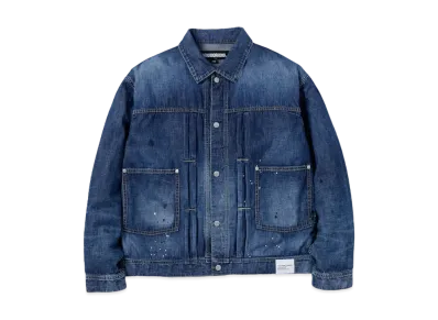 NEIGHBORHOOD Washed Lightweight Denim Jacket "Indigo"