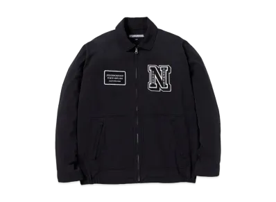 NEIGHBORHOOD Washed Zip Work Jacket "Black"