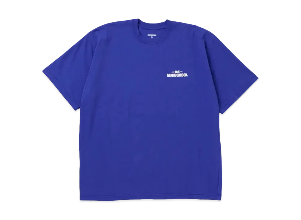 NEIGHBORHOOD NH . Tee SS-4 "Blue"