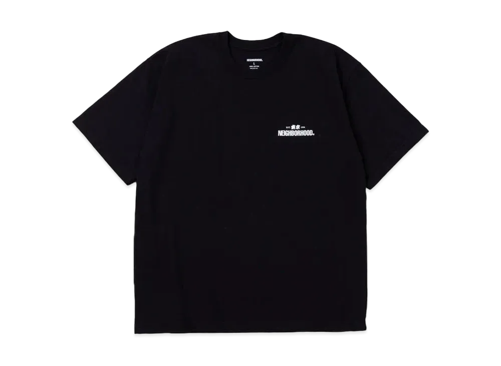 NEIGHBORHOOD NH . Tee SS-4 "Black"