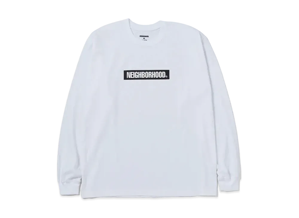 NEIGHBORHOOD NH . Tee LS-2 "White"