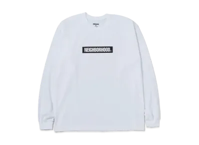 NEIGHBORHOOD NH . Tee LS-2 "White"