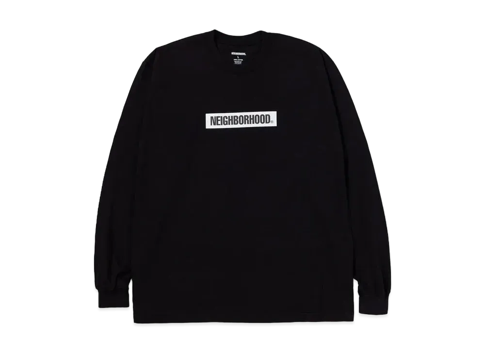 NEIGHBORHOOD NH . Tee LS-2 "Black"