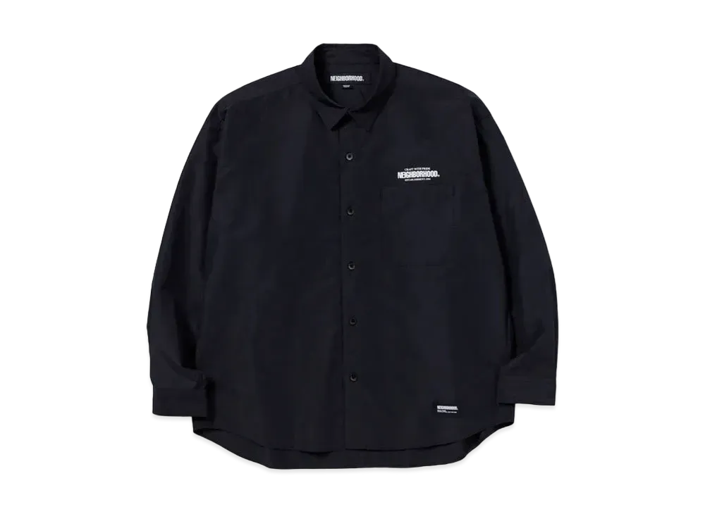 NEIGHBORHOOD Plain Shirt LS "Black"