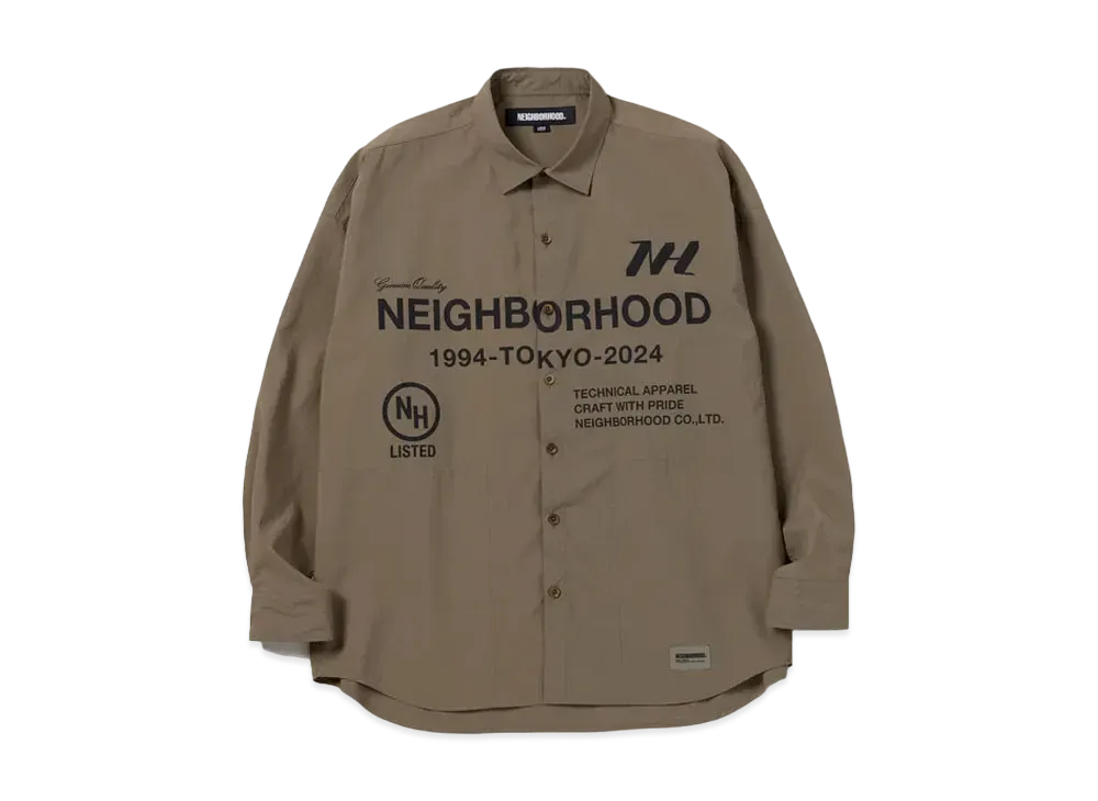 NEIGHBORHOOD Over Shirt LS "Olive Drab"
