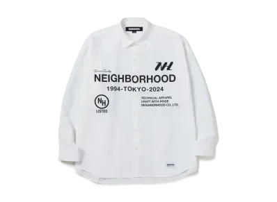 NEIGHBORHOOD Over Shirt LS "White"