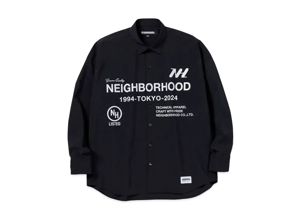 NEIGHBORHOOD Over Shirt LS "Black"