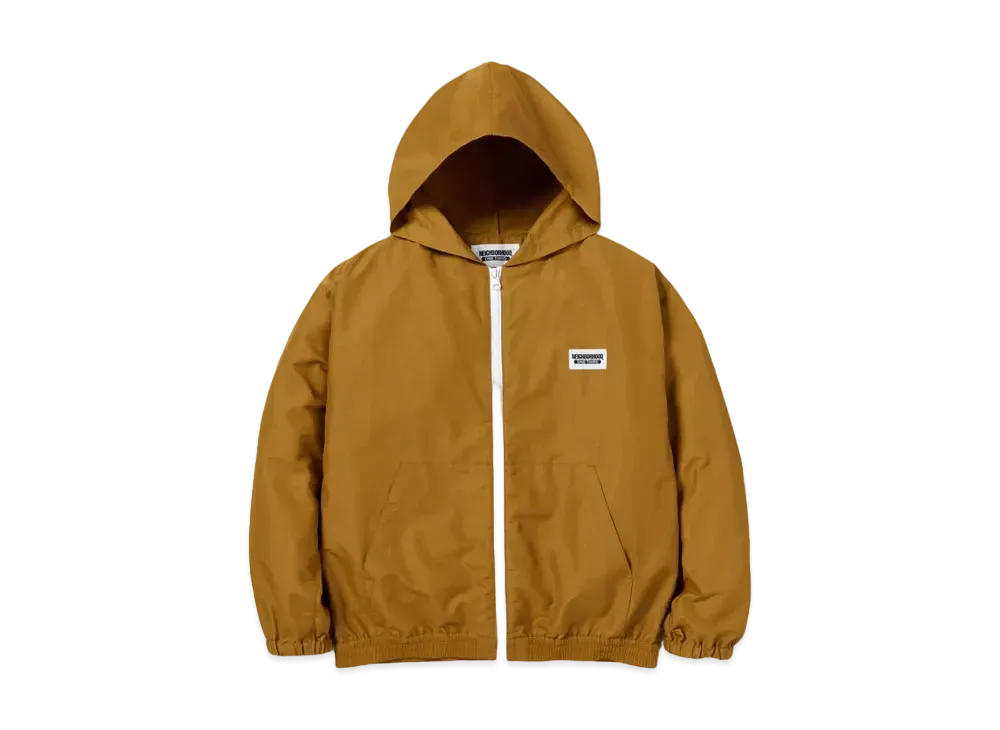 NEIGHBORHOOD OT . Zip Up Hooded Jacket "Khaki"