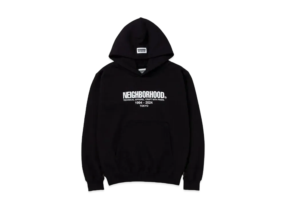 NEIGHBORHOOD OT . Sweat Parka LS-2 "Black"