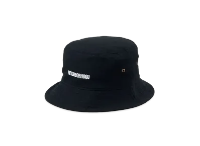 NEIGHBORHOOD OT . Bucket Hat "Black"