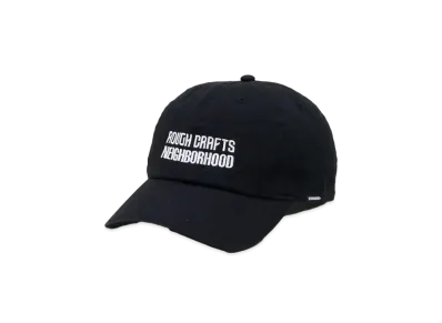 NEIGHBORHOOD x ROUGH CRAFTS . Dad Cap "Black"