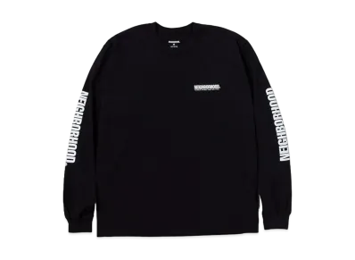NEIGHBORHOOD NH . Tee LS-1 "Black"