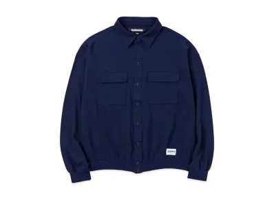 NEIGHBORHOOD Pique Shirt LS "Navy"