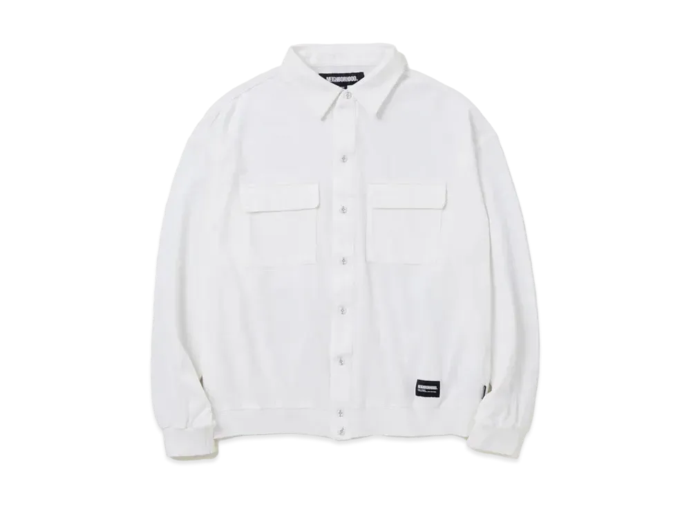 NEIGHBORHOOD Pique Shirt LS "White"