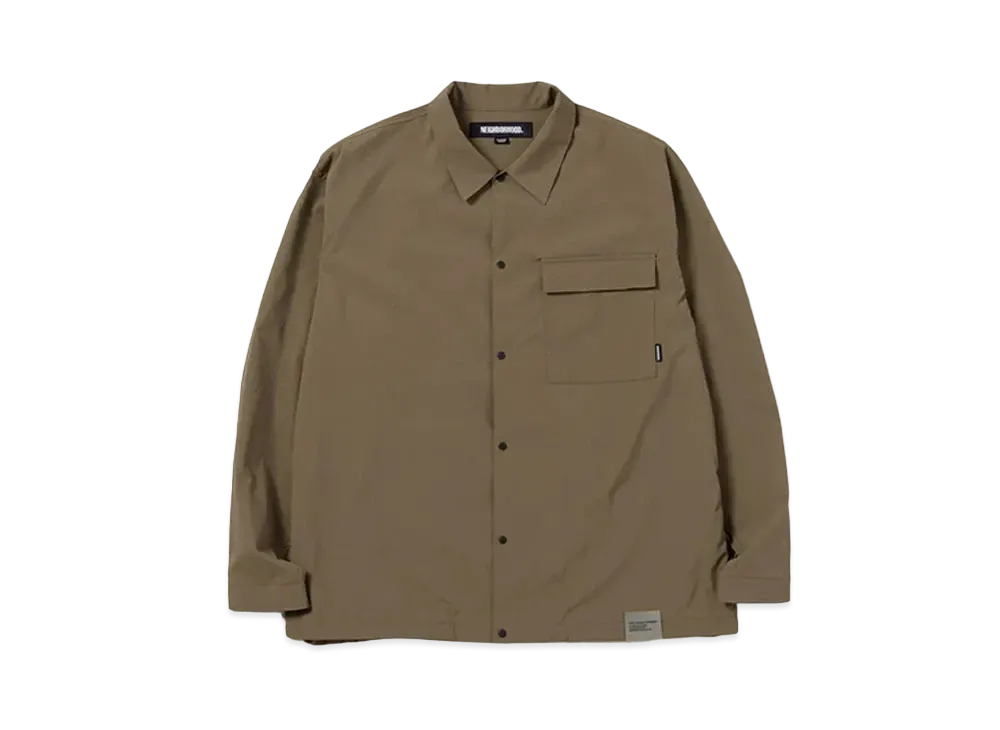 NEIGHBORHOOD Multifunctional Shirt LS "Olive Drab"