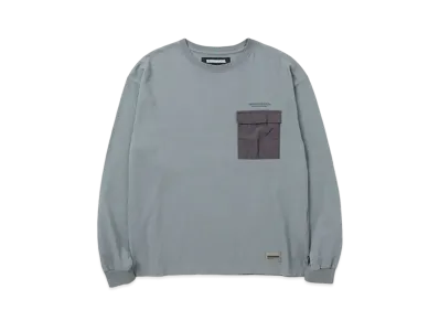 NEIGHBORHOOD Design Crewneck LS "Sage Green"