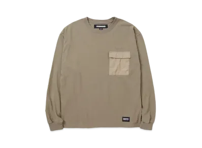 NEIGHBORHOOD Design Crewneck LS "Khaki"