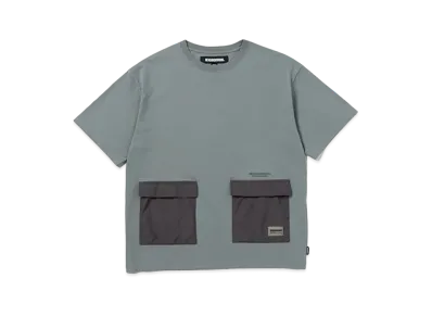 NEIGHBORHOOD Design Crewneck SS "Sage Green"