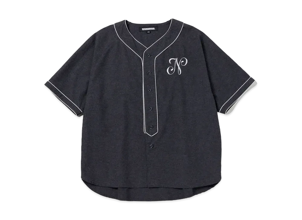 NEIGHBORHOOD Baseball Shirt SS "Black"