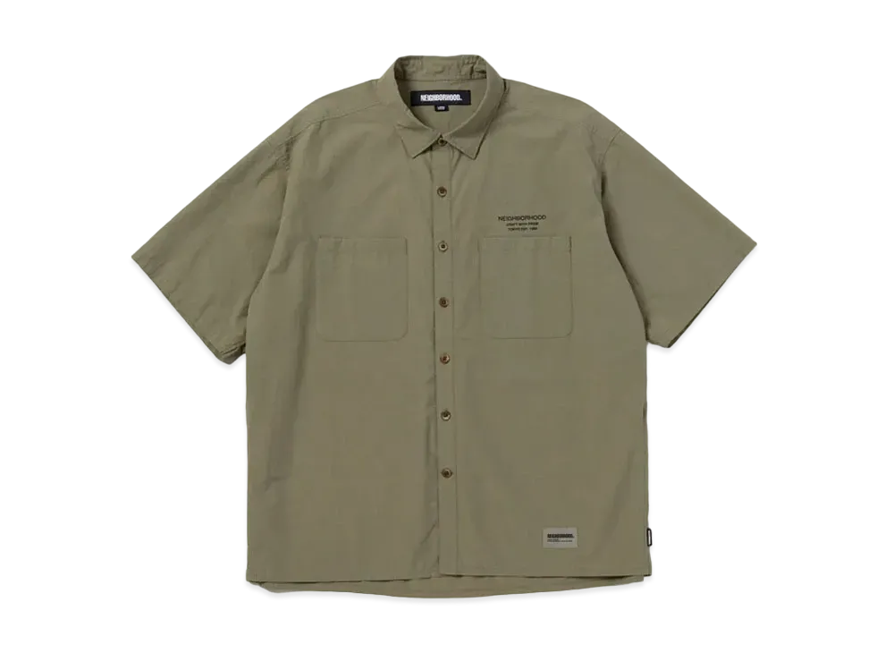 NEIGHBORHOOD Trad Shirt SS "Olive Drab"