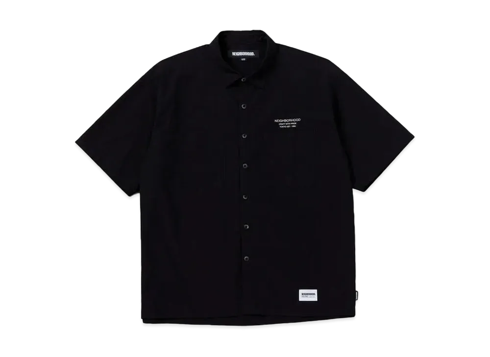 NEIGHBORHOOD Trad Shirt SS "Black"