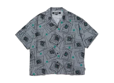 NEIGHBORHOOD Geometric Hawaiian Shirt SS "Gray"