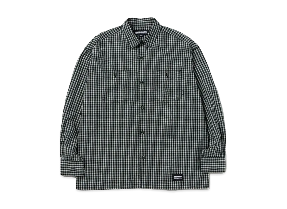 NEIGHBORHOOD Gingham Hombre Check Shirt LS "Green"
