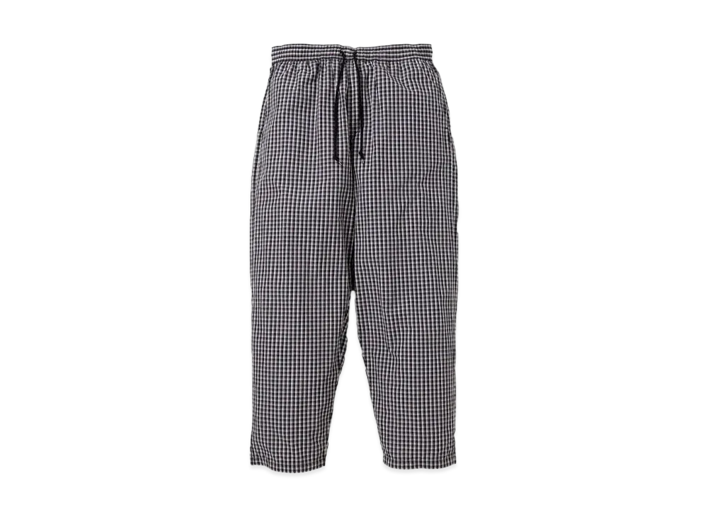 NEIGHBORHOOD Gingham Hombre Check Easy Pants "Black"