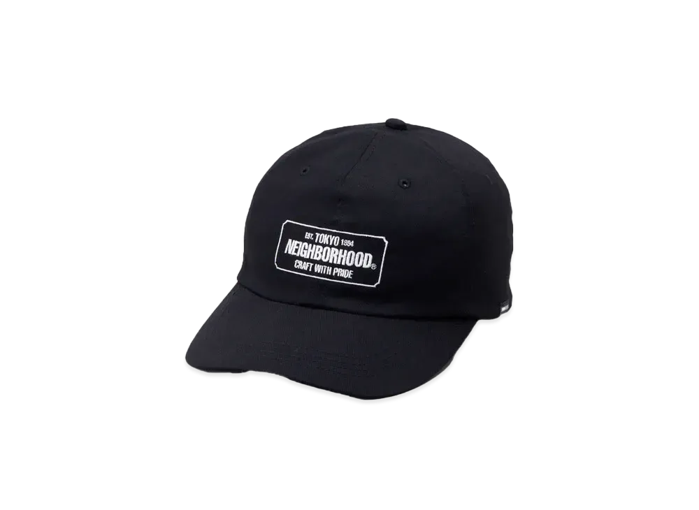 NEIGHBORHOOD Dad Cap "Black"