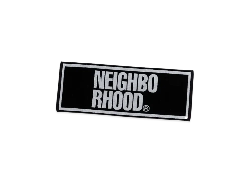 NEIGHBORHOOD Logo Towel "Black"
