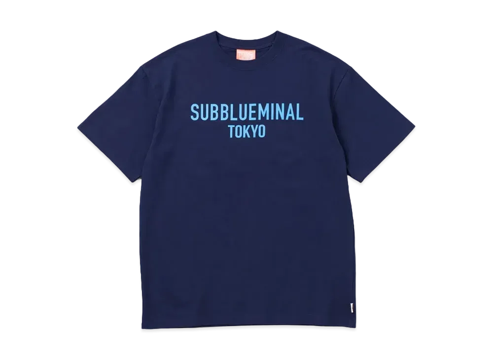 NEIGHBORHOOD x SUBBLUEMINALTOKYO . Tee SS "Navy"