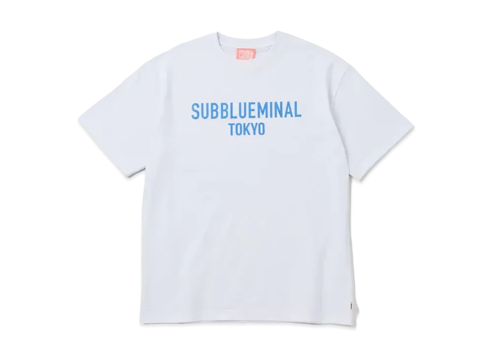 NEIGHBORHOOD x SUBBLUEMINALTOKYO . Tee SS "White"