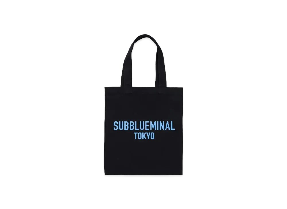 NEIGHBORHOOD x SUBBLUEMINALTOKYO . Tote Bag "Black"