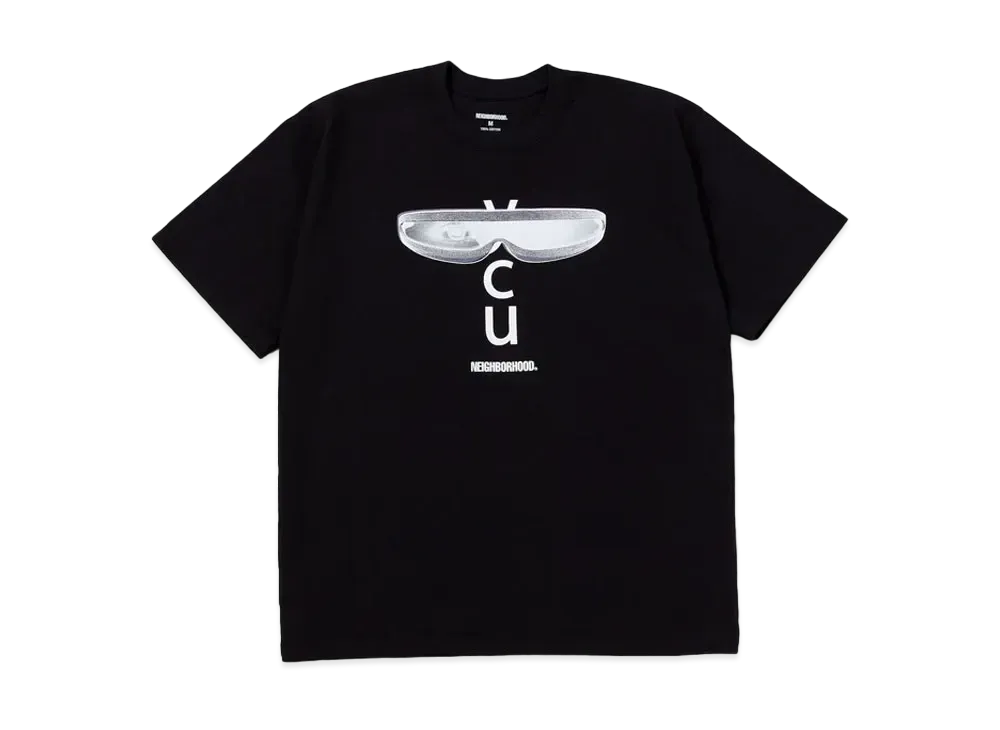NEIGHBORHOOD x EYE C U . Tee SS "Black"