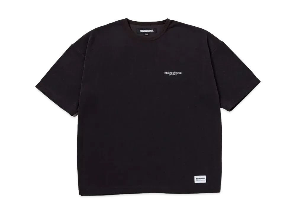 NEIGHBORHOOD Pile Crewneck SS "Black"