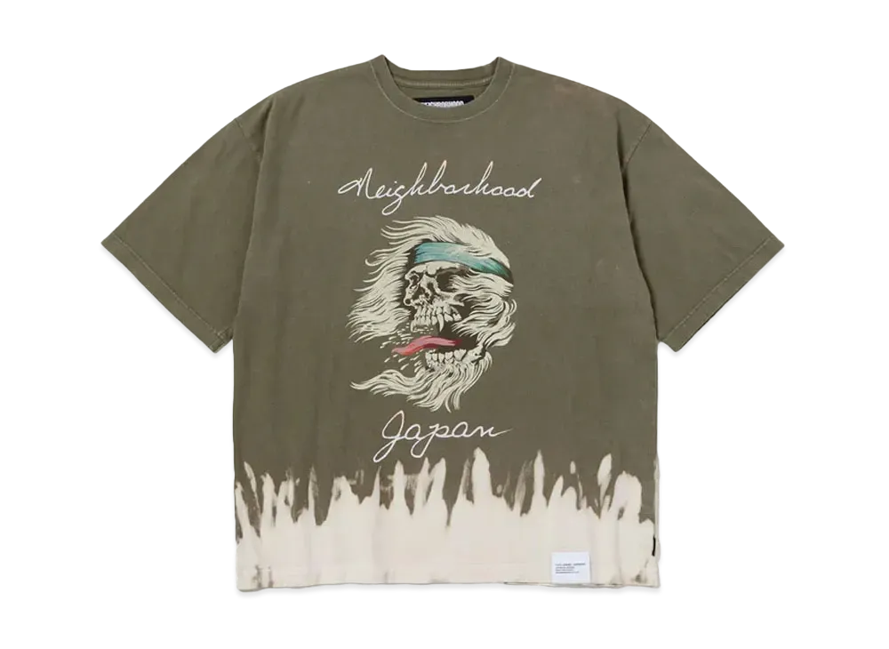 NEIGHBORHOOD Savage Crewneck SS "Olive Drab"