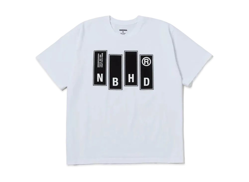 NEIGHBORHOOD NH . Tee SS-26 "White"