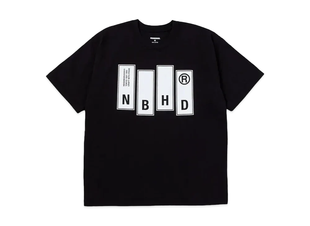 NEIGHBORHOOD NH . Tee SS-26 "Black"