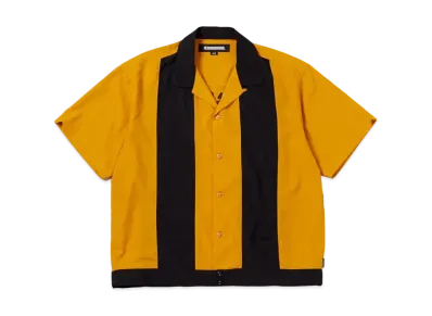 NEIGHBORHOOD Bowling Shirt SS "Yellow x Black"