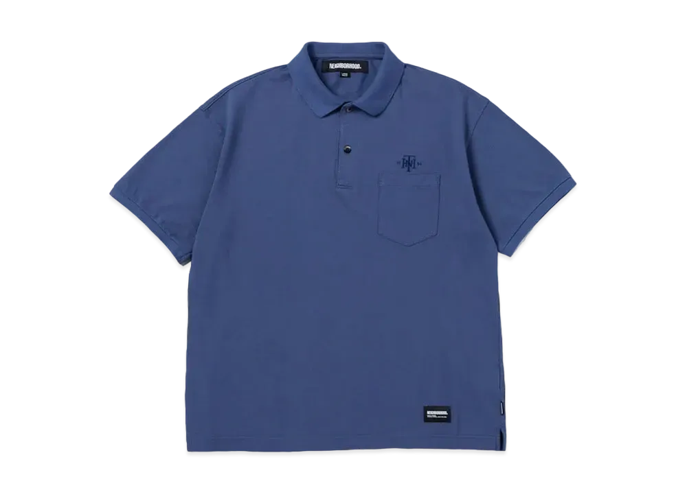 NEIGHBORHOOD Pique Classic Poloshirt SS "Navy"