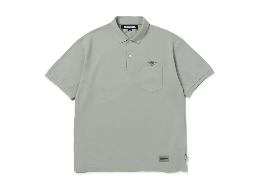 NEIGHBORHOOD Pique Classic Poloshirt SS "Sage Green"