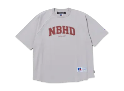 NEIGHBORHOOD x RUSSELL ATHLETIC . Crewneck SS "Gray"