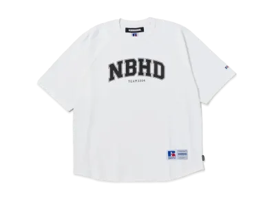 NEIGHBORHOOD x RUSSELL ATHLETIC . Crewneck SS "White"