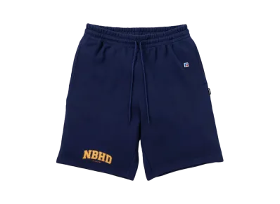 NEIGHBORHOOD x RUSSELL ATHLETIC . Sweat Short Pants "Navy"