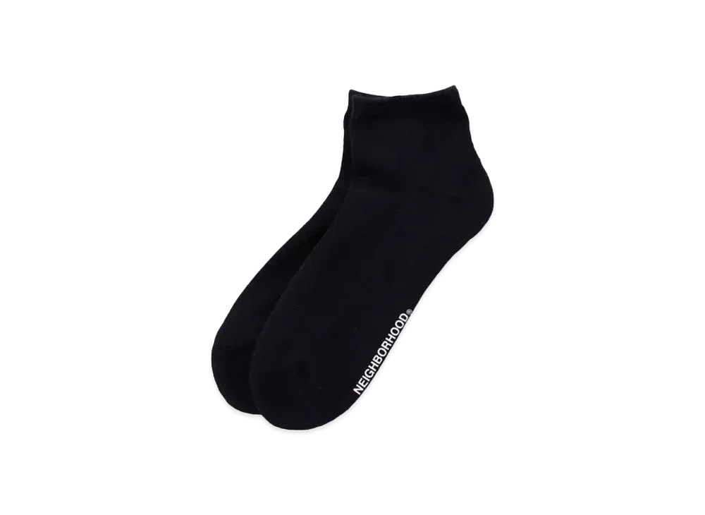 NEIGHBORHOOD Plain Ankle Socks "Black"