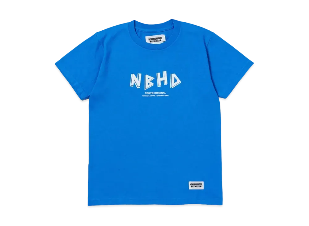 NEIGHBORHOOD OT . Tee SS-4 "Blue"