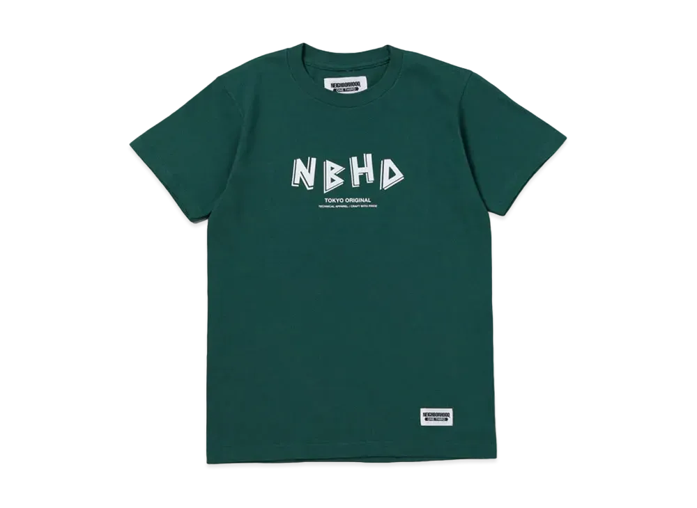 NEIGHBORHOOD OT . Tee SS-4 "Green"