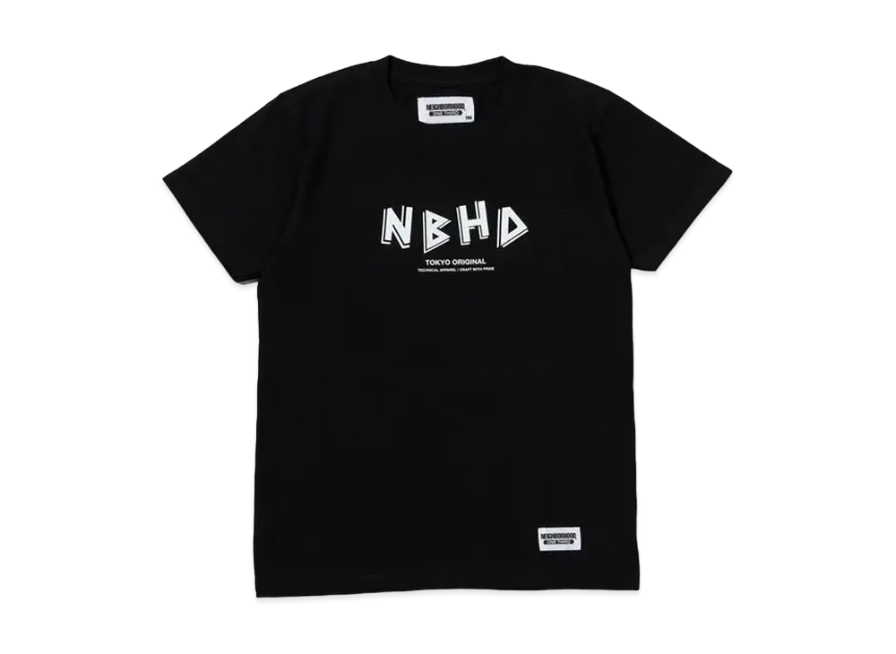 NEIGHBORHOOD OT . Tee SS-4 "Black"