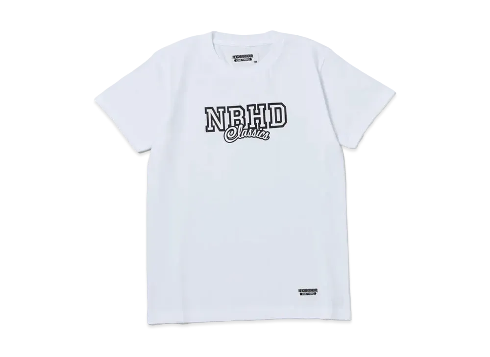 NEIGHBORHOOD OT . Tee SS-8 "White"